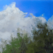 Cumulus Over Canola by Gretha Lindwood, pastel